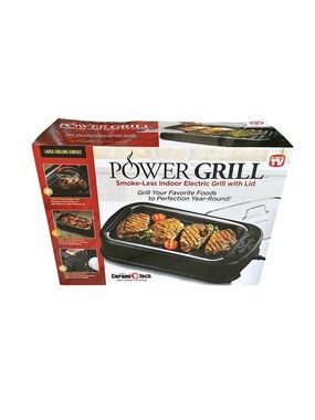 Power Smokeless Grill Indoor Electric Grill Griddle 1500W Non-Stick
